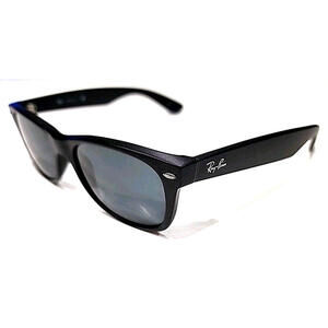 Ray Ban RB2132 Customized Black New Wayfarer Gray Sunglasses 52-18
